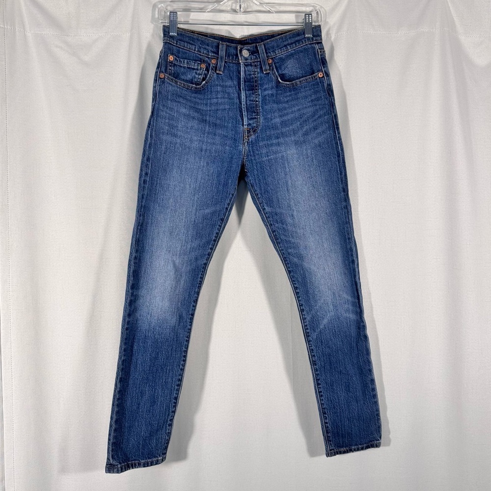 Levi’s 501 Button Fly Slim Straight Leg Jeans